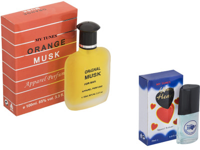

My Tunes Combo Orange Musk-Younge Heart Blue Eau de Toilette - 120 ml(For Men)