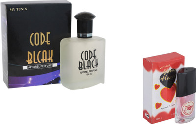

My Tunes Combo Code Black-Younge Heart Red Eau de Toilette - 120 ml(For Men)
