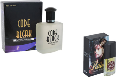 

My Tunes Combo Code Black-Killer Eau de Toilette - 120 ml(For Men)