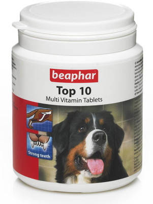 

Beaphar TOP10 multi-vitamin tab Pet Health Supplements(200 g)