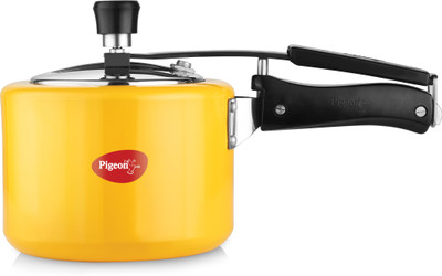 

Pigeon Chroma 3 L Induction Bottom Pressure Cooker(Aluminium)
