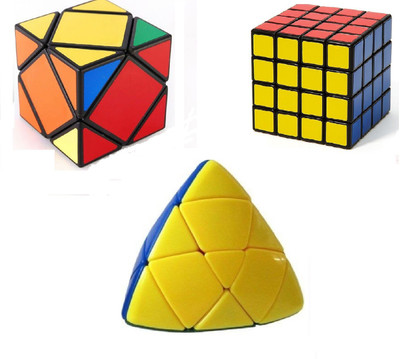 

Mayatra's Shengshou Tuning Spring Skewb Toy 3x3x3 Pyramorphix Shengshou & Shengshou 4x4x4 Puzzle Cube Black 3pcs(3 Pieces)