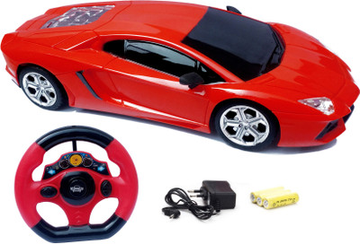 

Flipzon Remote Control Jackman Full Function 1:18 Racing Rechargeable Toy Car With Steering Remote, Rechargeable battery & Charger (Color And Design May Vary)(Multicolor)