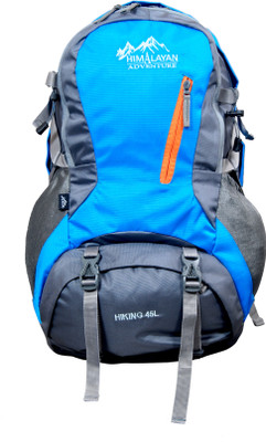 

Himalayan Adventures HA-8110Sky-Blue Rucksack - 45 L(Blue, Grey)
