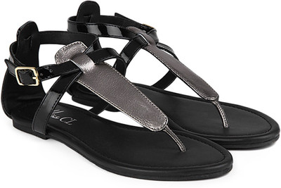 

Miss CL By Carlton London Women PEWTER Flats