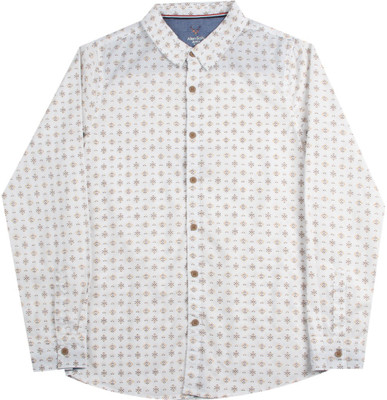 

Allen Solly Junior Boys Printed Casual White Shirt