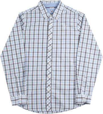 

Allen Solly Junior Boys Checkered Casual White Shirt, Off white