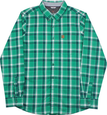 

Allen Solly Junior Boys Checkered Casual Green Shirt