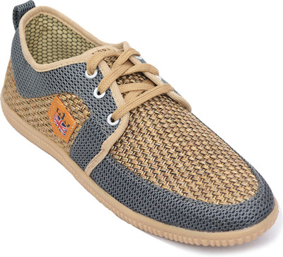 35% OFF on Desi Juta Men's Jute Casual Shoes Sneakers For Men