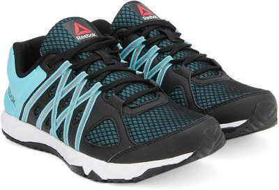 

REEBOK METEORIC RUN Running Shoes For Women(Black, Blue, Black/crisp blue/coal/wht