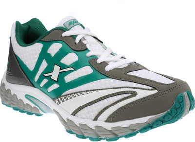 Sparx SM-235 Running Shoes For Men(White, Green, Whitegreen