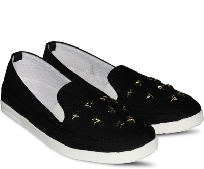 

Anand Archies Slip On Sneakers For Women(Black