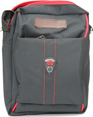 

Armaan Leather Boys Casual Black Polyester Sling Bag