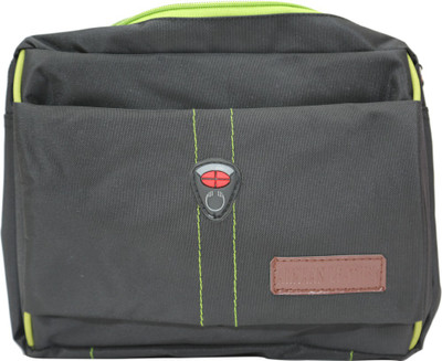 

Armaan Leather Boys Casual Black Polyester Sling Bag