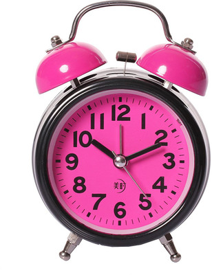 

Rise N Shine Analog Pink Clock