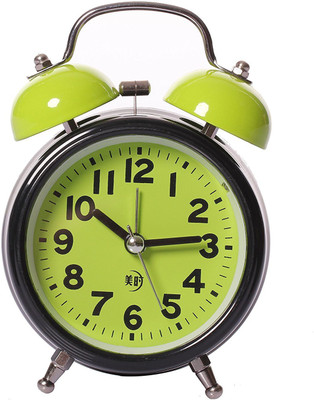 Rise n Shine Analog Green Clock