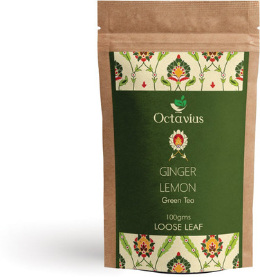 

Octavius Lemon Ginger Green Tea Pouch Pack Lemon, Ginger Green Tea Tetrapack(100 g)
