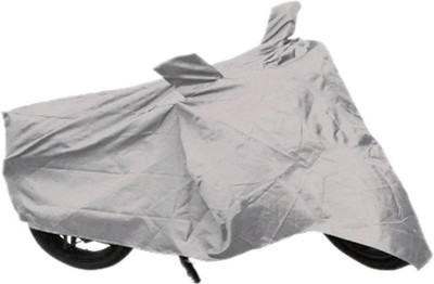 

romic Two Wheeler Cover for Universal For Bike(Silver)