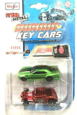 

Maisto BURNING KEY CARS 2PK(Assorted Colors)