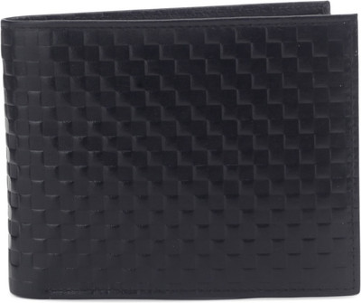 

Peter England Men Black Genuine Leather Wallet(4 Card Slots)