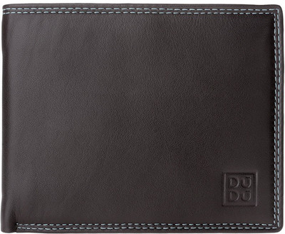 

Dudu Men Beige Genuine Leather Wallet(4 Card Slots), Woods