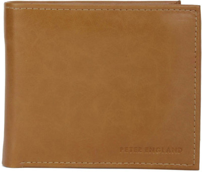 

Peter England Men Tan Artificial Leather Wallet(4 Card Slots)
