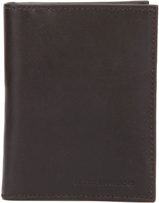 

Peter England Men Brown Genuine Leather Wallet(8 Card Slots)