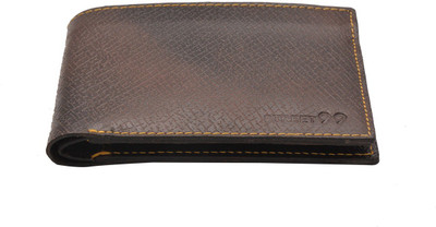 

STREET 99 Men Brown Genuine Leather Wallet(8 Card Slots)