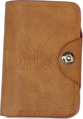 

Czar Enterprises Girls Tan Artificial Leather Wallet(11 Card Slots)