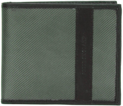 

Peter England Men Black, Grey Artificial Leather Wallet(4 Card Slots), Grey/black