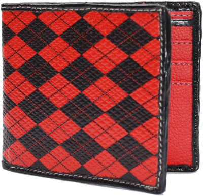 

Crapgoos Men Red Artificial Leather Wallet(8 Card Slots)