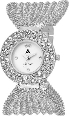 Afloat AFL-4268 WHITE DIAL Analog Watch  - For Women   Watches  (Afloat)