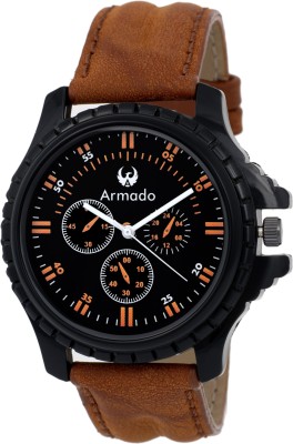 Armado AR-062 Brown Chronograph pattern Elegant Modern Corporate Collection Analog Watch  - For Men   Watches  (Armado)