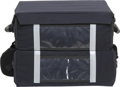 

Insular 15 Inch Dual Compartment Cake Delivery Bag - Black (OS) 54.5362688 L Backpack(Black)