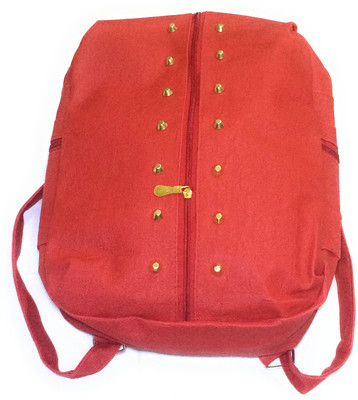 MYSTUFFSHOPE RED BACKPACK 21 L Backpack(Red)