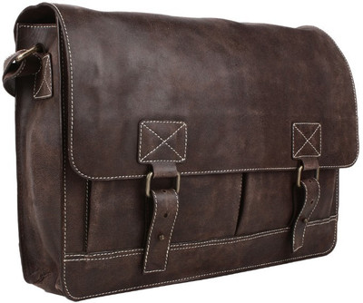 

SAINT G SGSS17-58 Messenger Bag(Brown, 10 L)