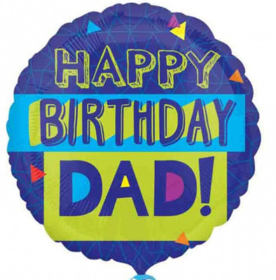 

Anagram Printed HBD DAD Balloon(Multicolor, Pack of 1)