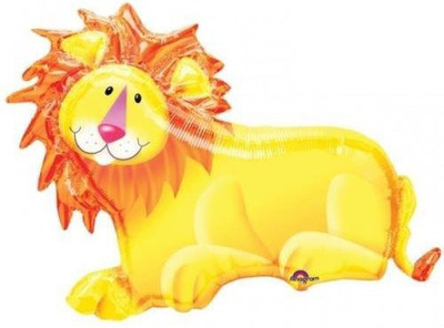 

Anagram Printed Anagram Jungle Party Lion Shaped Supershape Balloon(Multicolor, Pack of 1)