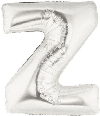 

ROCK THE PARTY Solid BL AV 00001 Balloon(Silver, Pack of 1)