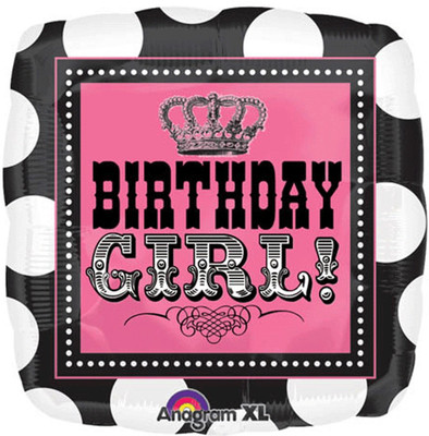 

Anagram Printed BIRTHDAY GIRL Balloon(Multicolor, Pack of 1)