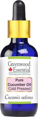

Greenwood Essential Pure Cucumber Oil (Cucumis sativus) 100% Natural & Undiluted(30 ml)
