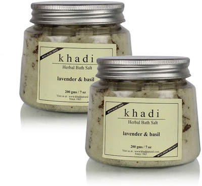

Khadi Natural Lavender & Basil Bath Salt(400 g)