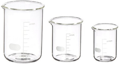bfc 500 ml Low Form Beaker(Pack of 3)