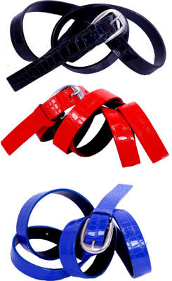 

Piftif Women Formal, Casual Multicolor Artificial Leather Belt