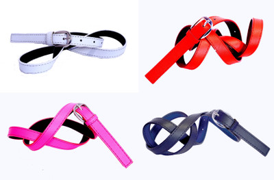 

Piftif Women Formal, Casual Multicolor Artificial Leather Belt