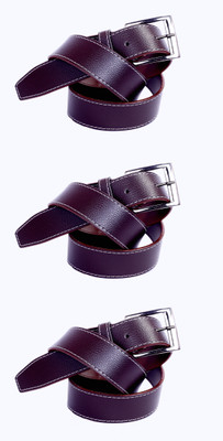 

Piftif Men Formal, Casual Multicolor Artificial Leather Belt