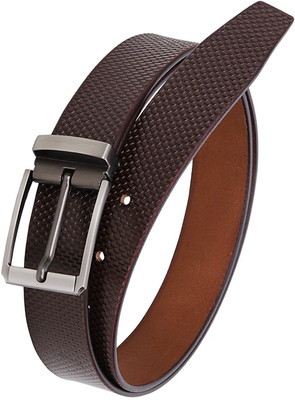 

KEZRO Men Formal Brown Genuine Leather Belt