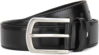 

Peter England Men Formal Black Artificial Leather Belt