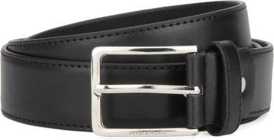 

Peter England Men Formal Black Artificial Leather Belt