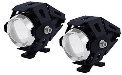 

AutoSun U5 LED Motorycle Auxillary Spot Beam Fog Light (2Pc) Projector Lens